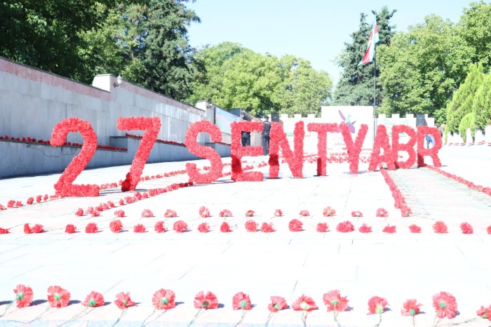 İsmayıllıda Anım Günü ilə əlaqədar mərasim keçirildi - FOTOLAR